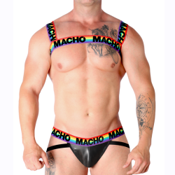 Macho - Harnais Double Pride Limited